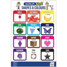 WALL CHART - SHAPES & COLOURS